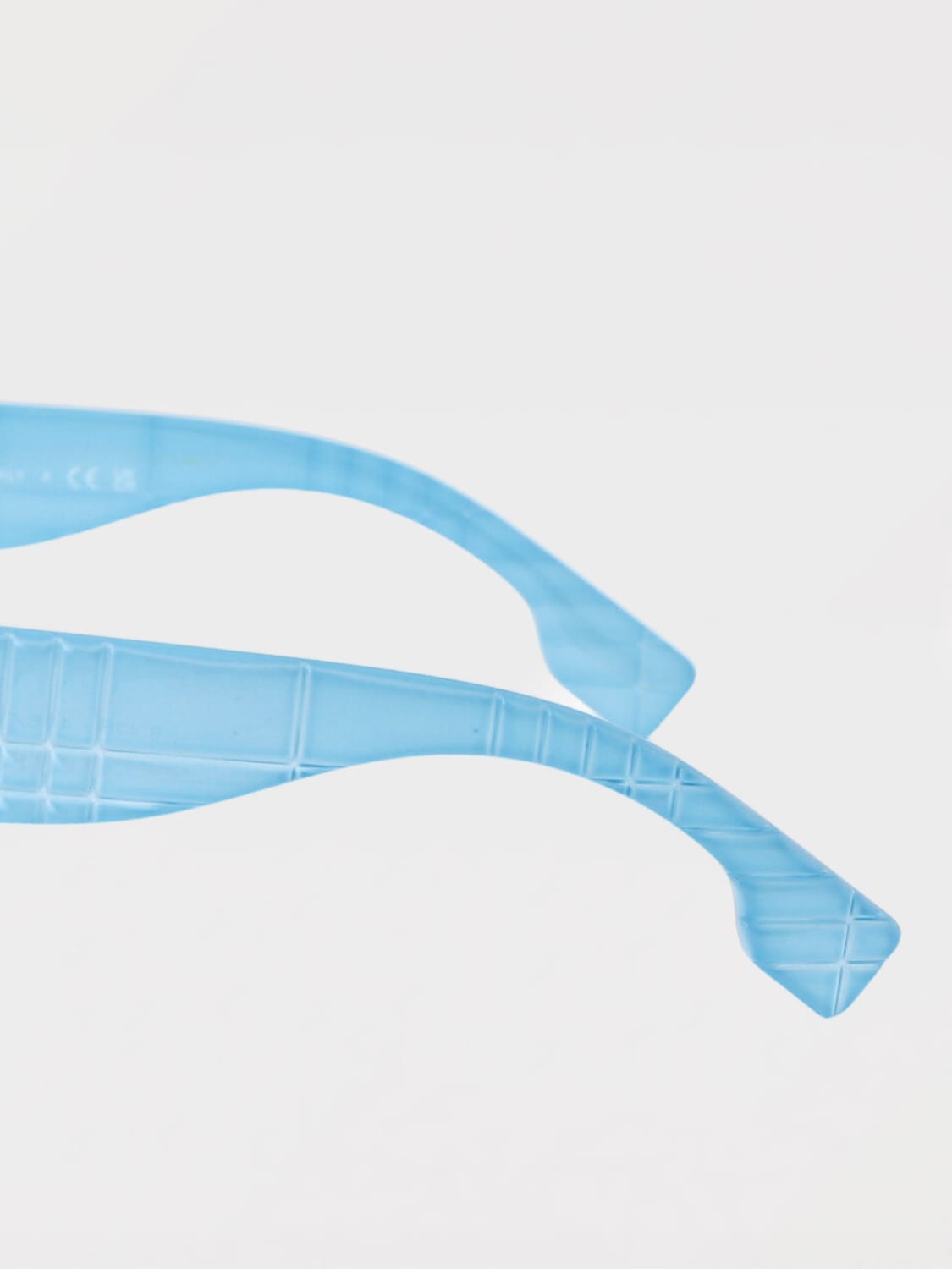 BURBERRY: Sunglasses woman - Blue | Burberry sunglasses