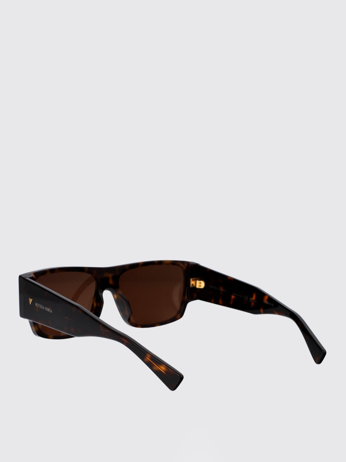 BOTTEGA VENETA SUNGLASSES: Sunglasses men Bottega Veneta, Brown - Img 3