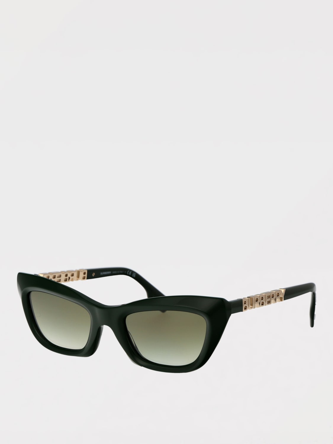 BURBERRY SUNGLASSES: Sunglasses woman Burberry, Green - Img 1