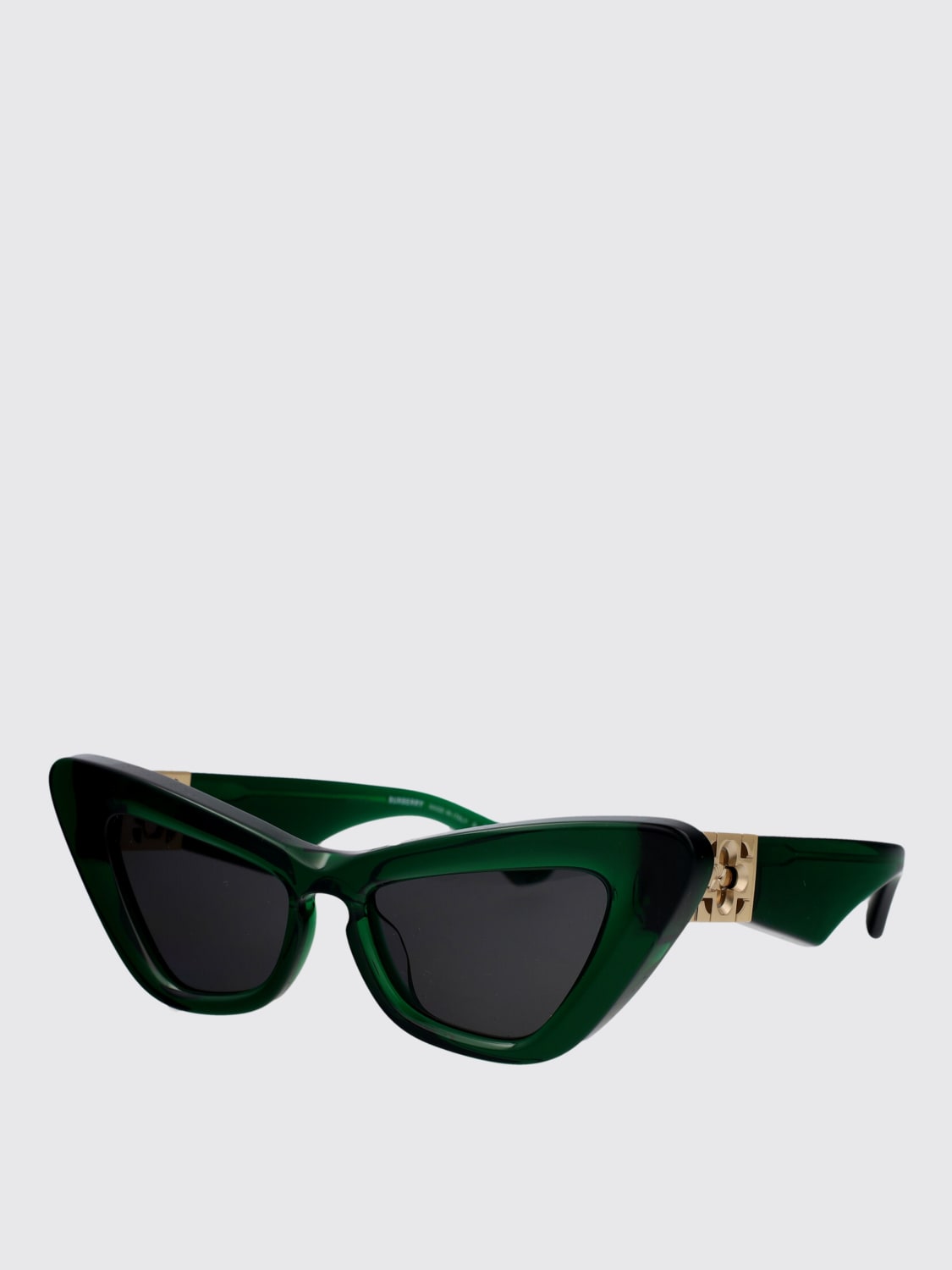 BURBERRY SUNGLASSES: Sunglasses woman Burberry, Green - Img 1