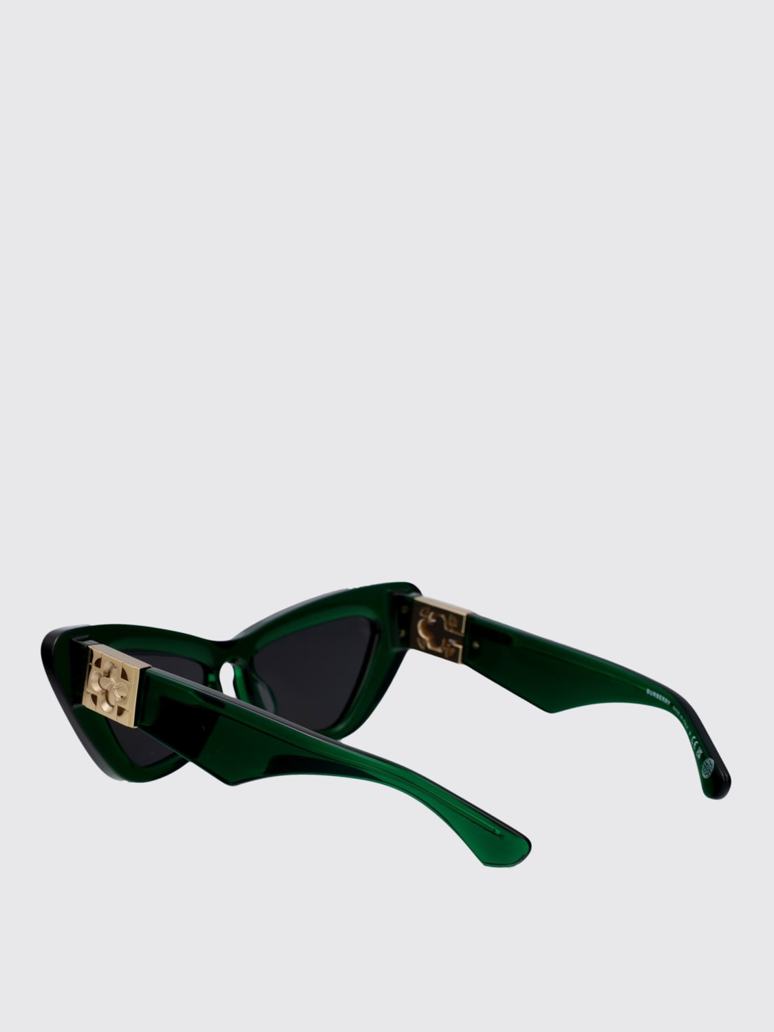 BURBERRY SUNGLASSES: Sunglasses woman Burberry, Green - Img 3