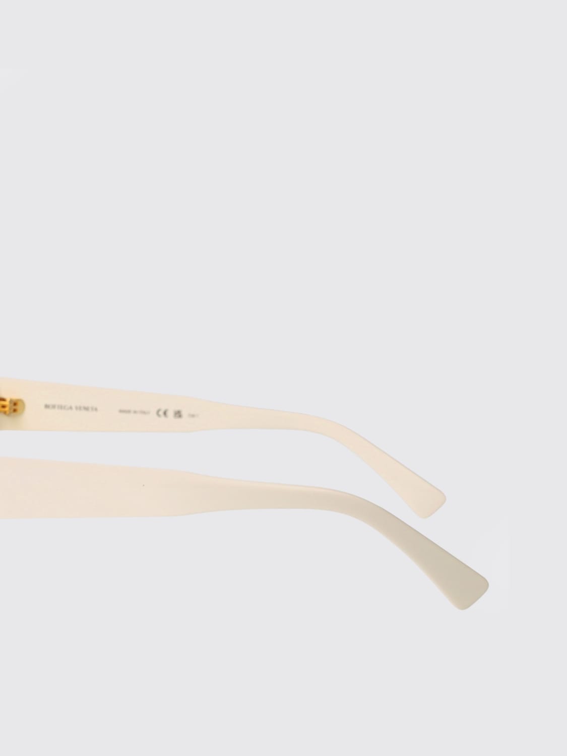 BOTTEGA VENETA LUNETTES DE SOLEIL: Lunettes de soleil femme Bottega Veneta, Blanc - Img 4