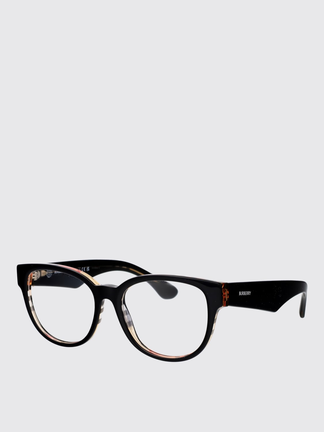 BURBERRY OPTICAL FRAMES: Optical frames woman Burberry, Black - Img 1