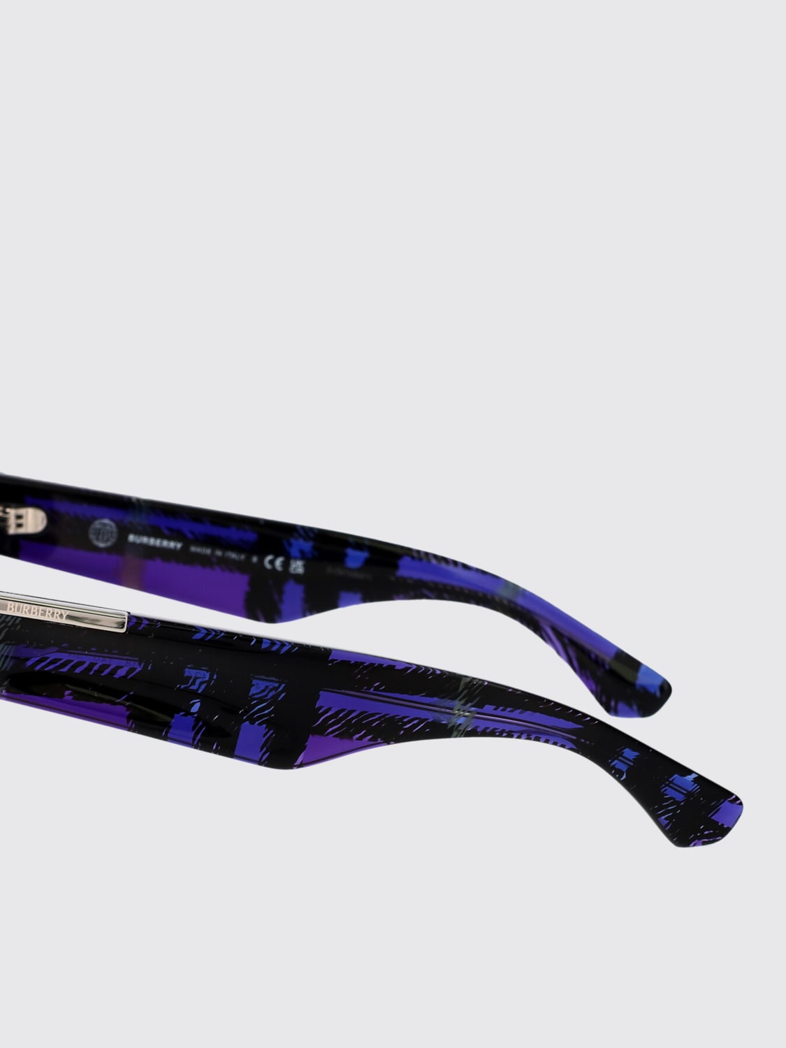 BURBERRY SUNGLASSES: Sunglasses woman Burberry, Violet - Img 4