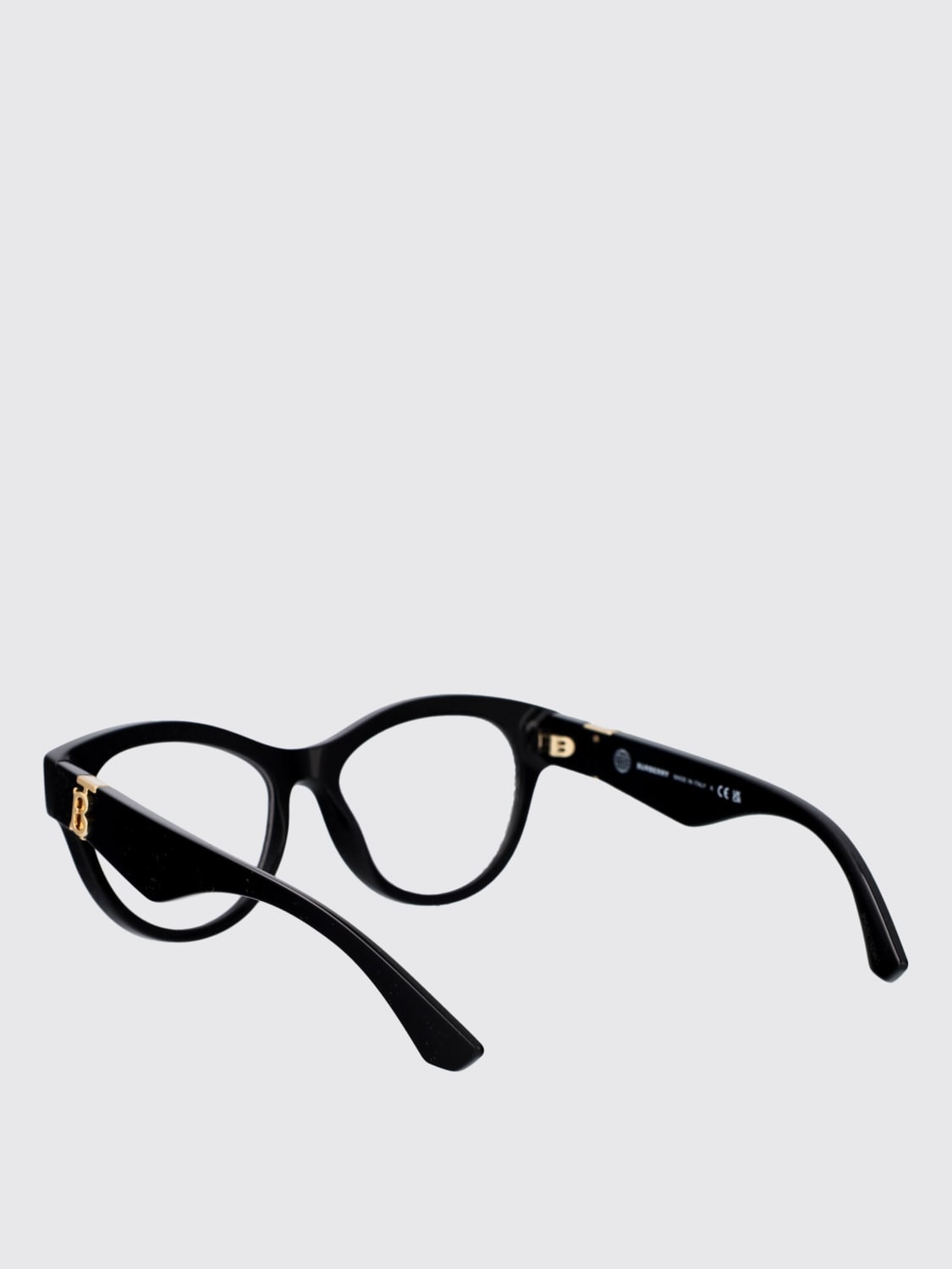 BURBERRY OPTICAL FRAMES: Optical frames woman Burberry, Black - Img 3