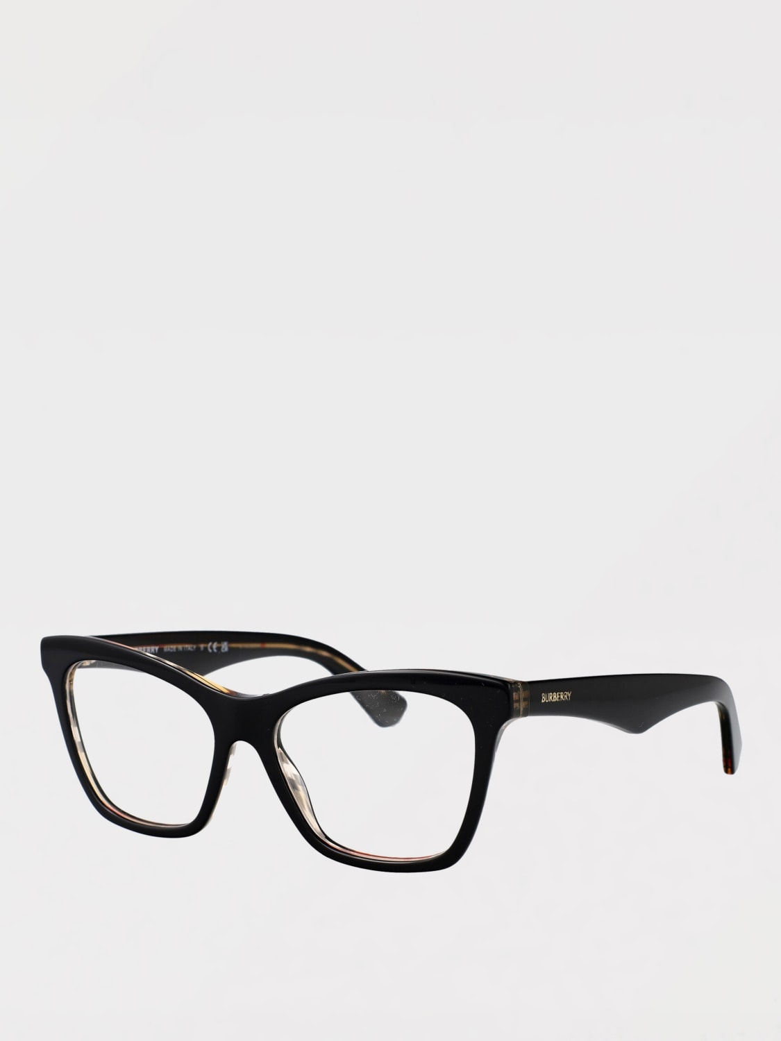 BURBERRY OPTICAL FRAMES: Optical frames woman Burberry, Black - Img 2