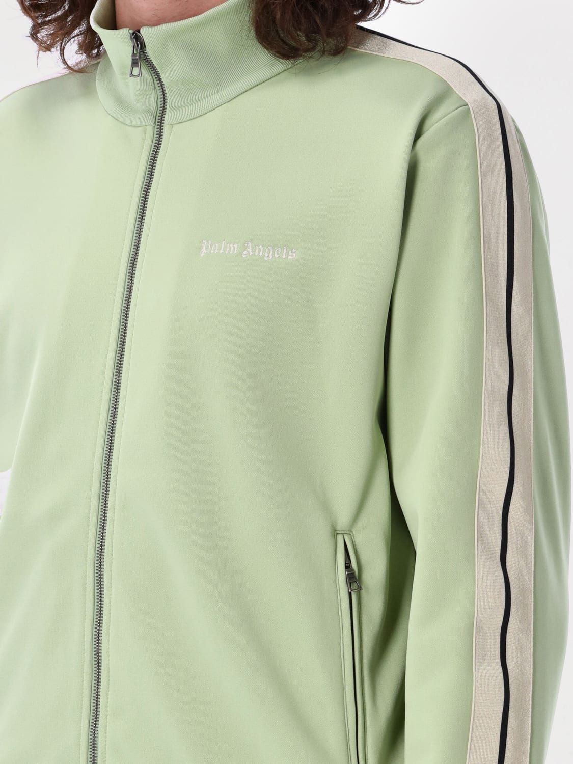 PALM ANGELS SWEATSHIRT: Sweatshirt men Palm Angels, Sage - Img 3