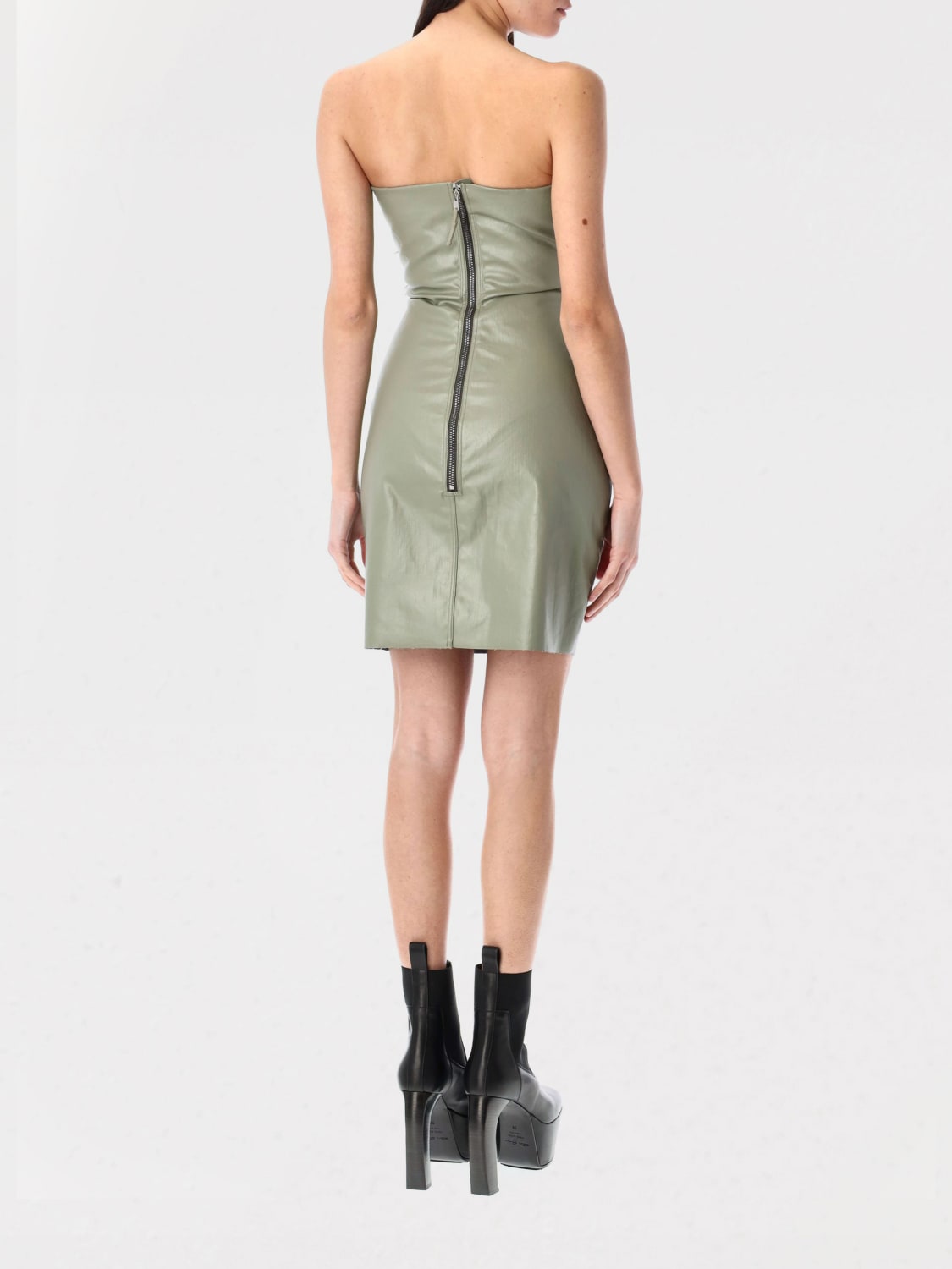 RICK OWENS DRESS: Dress woman Rick Owens, Green - Img 2