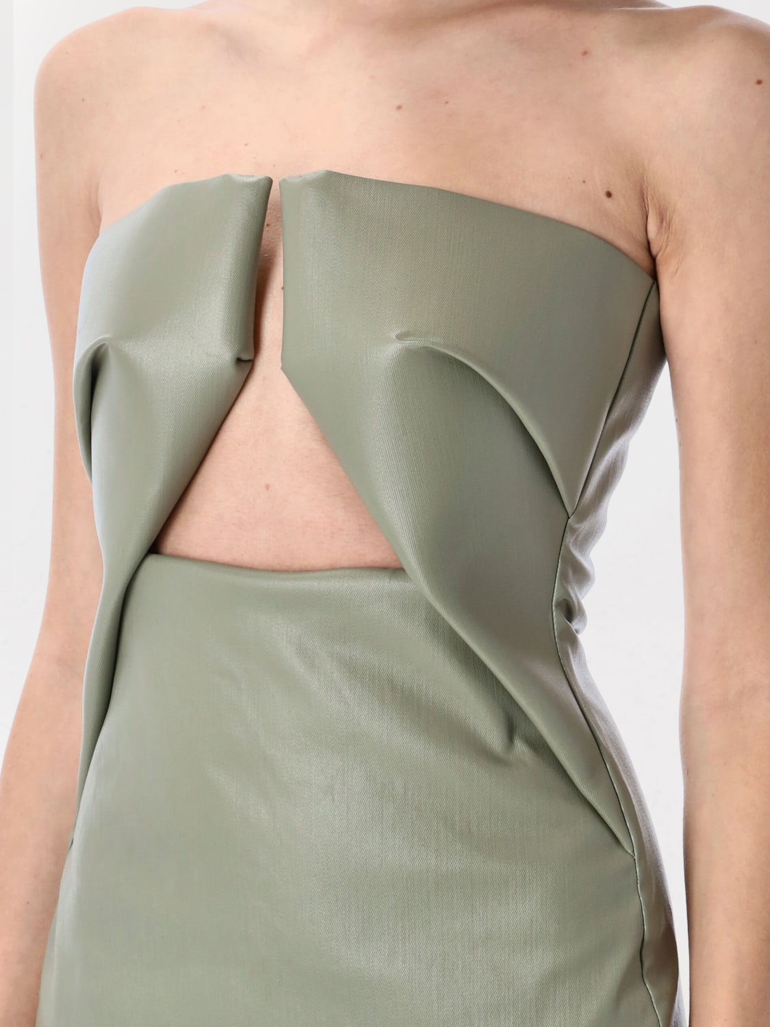 RICK OWENS DRESS: Dress woman Rick Owens, Green - Img 3