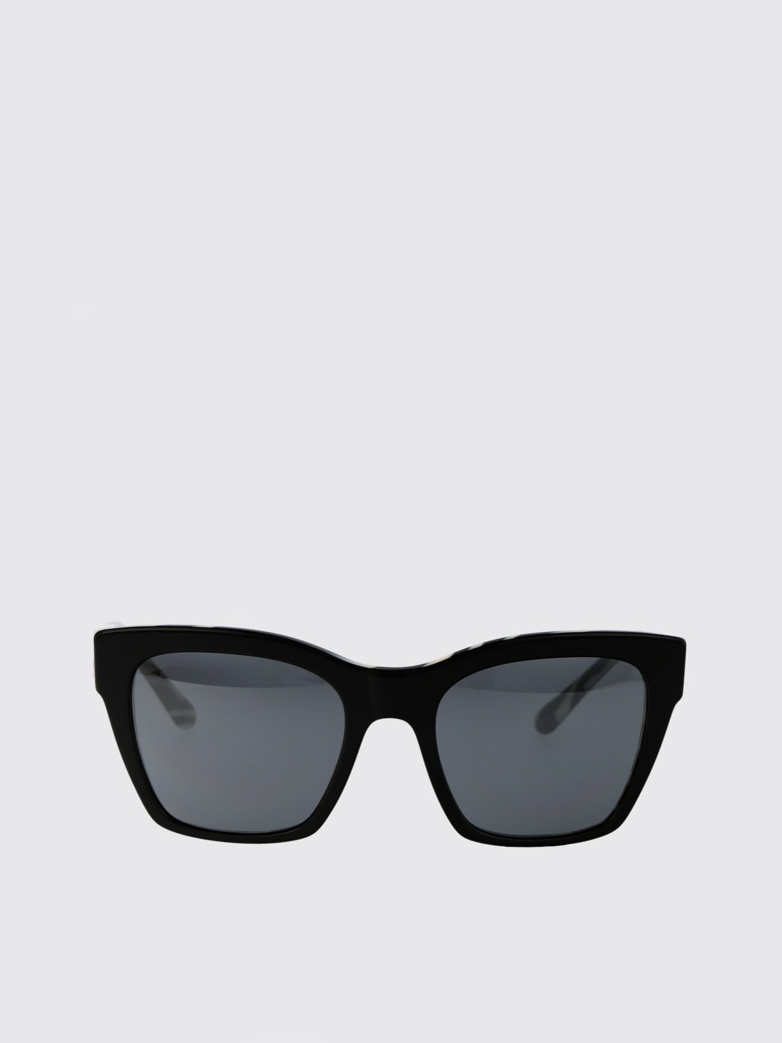 サングラス DOLCE & GABBANA Woman Sunglasses Black 0DG4384 33726G Dolce & Gabbana DG4384 33726G Sunglasses Women's Black/Zebra