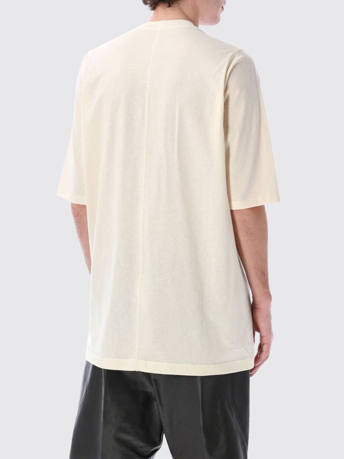 RICK OWENS: T-shirt men - Beige | Rick Owens t-shirt