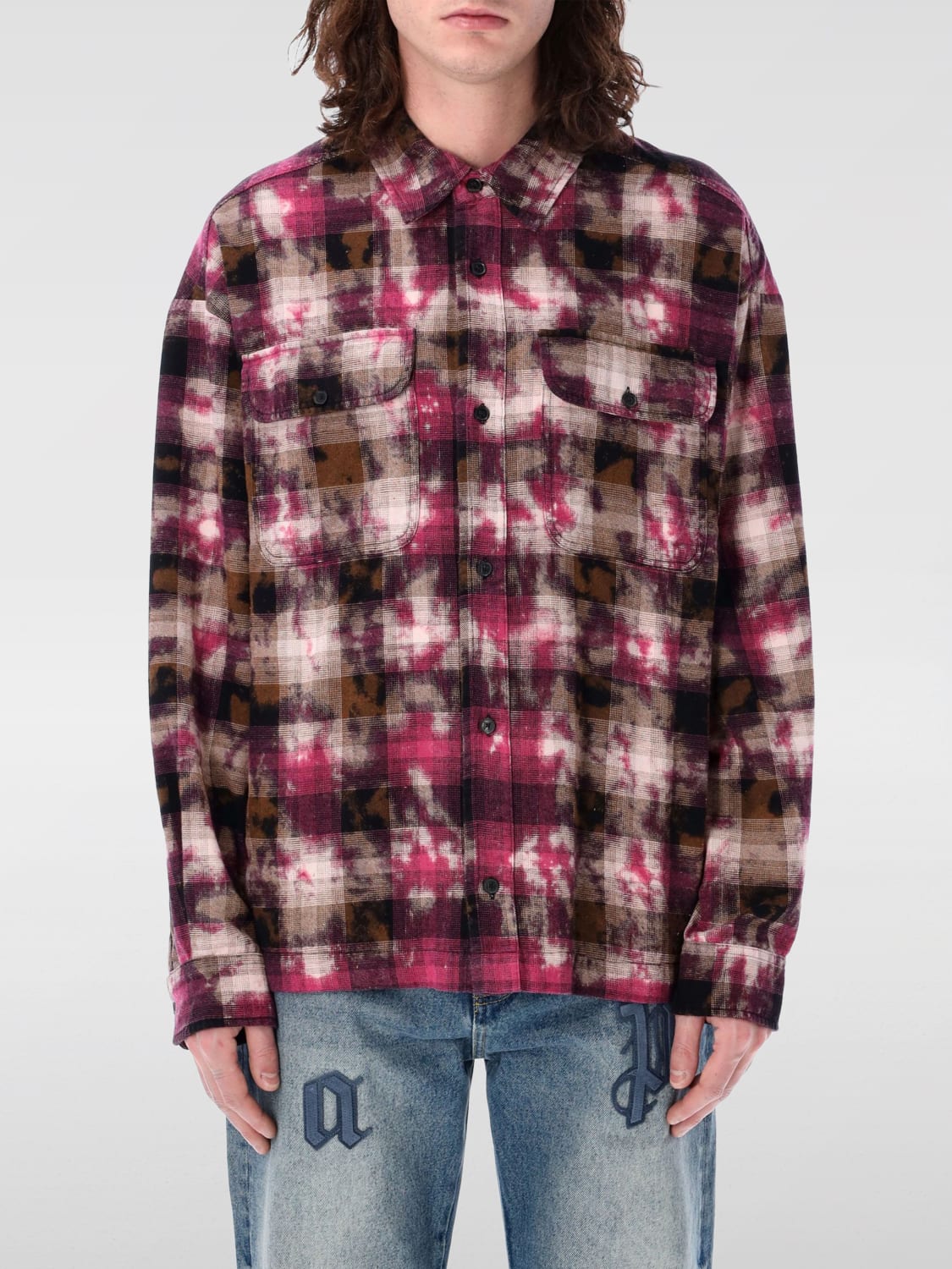 PALM ANGELS SHIRT: T-shirt men Palm Angels, Multicolor - Img 1