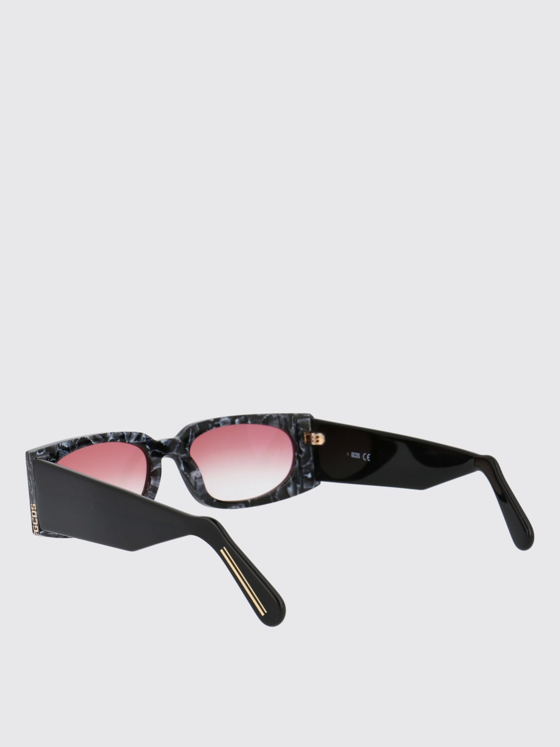 GCDS SUNGLASSES: Sunglasses woman GCDS, Black - Img 3
