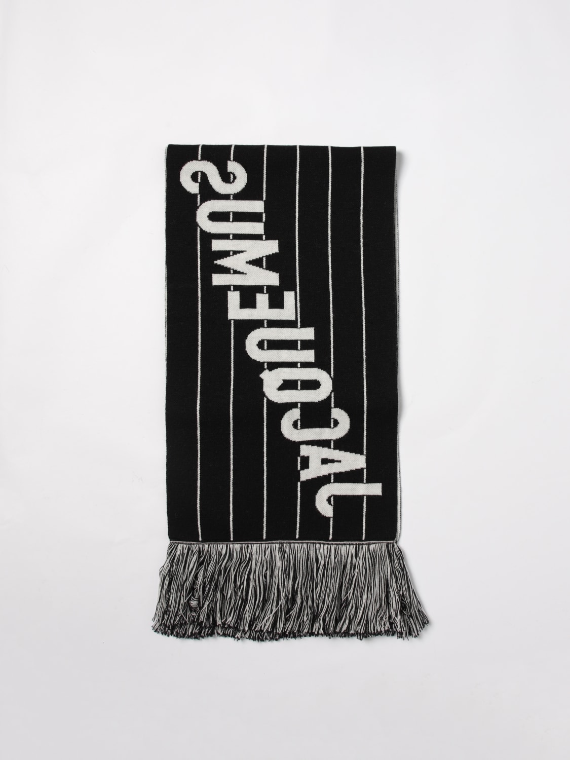 JACQUEMUS SCARF: Scarf woman Jacquemus, Black - Img 1