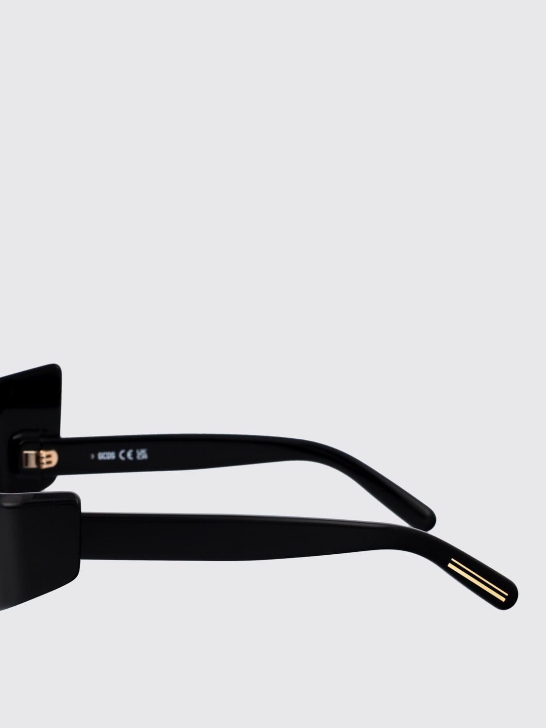 GCDS SUNGLASSES: Sunglasses woman GCDS, Black - Img 4