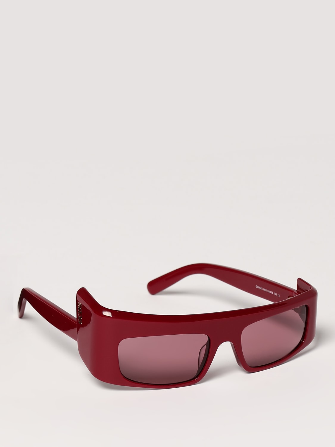 GCDS SUNGLASSES: Sunglasses woman GCDS, Red - Img 1