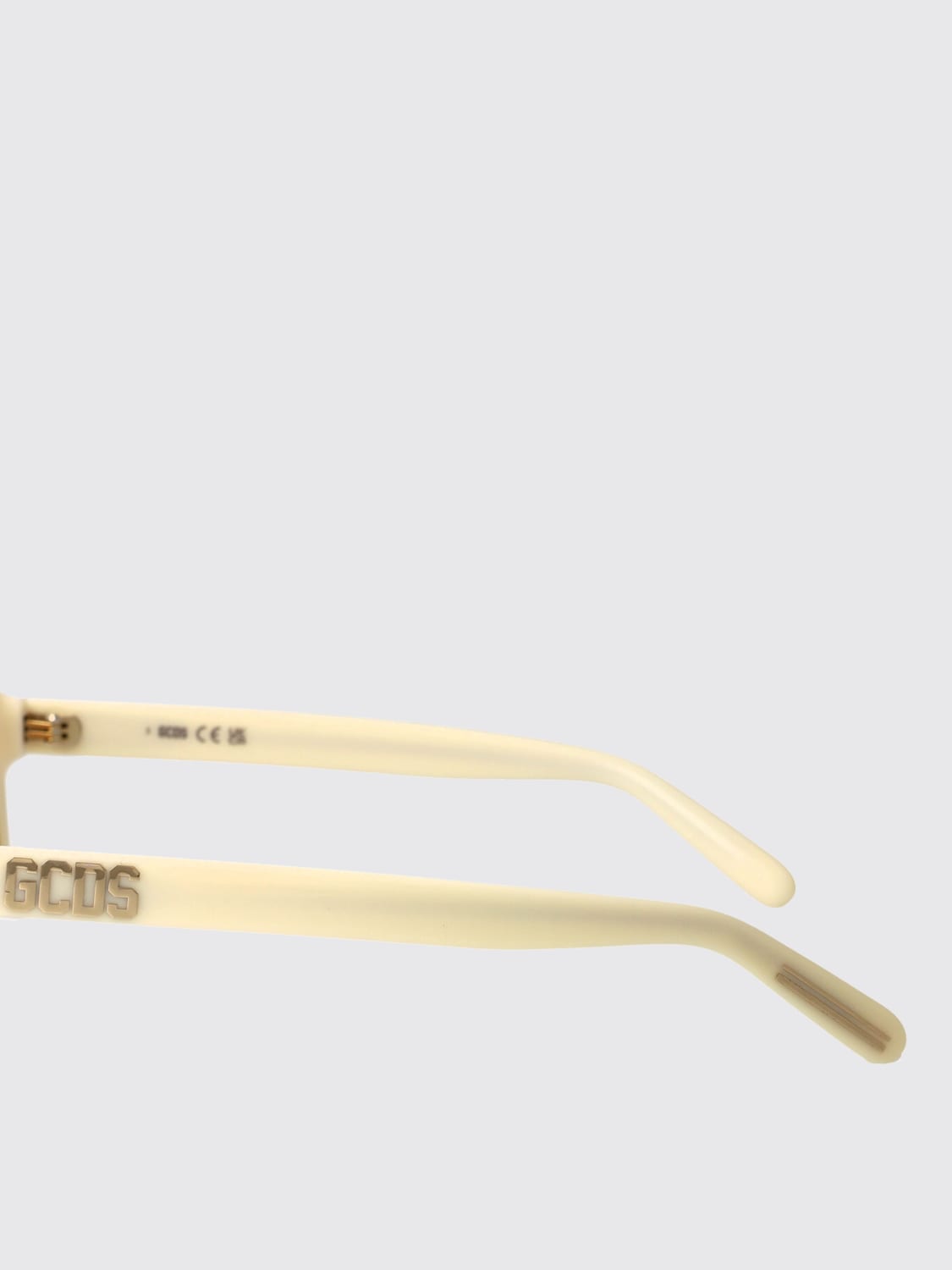 GCDS: Sunglasses woman - White | GCDS sunglasses GD0059/S