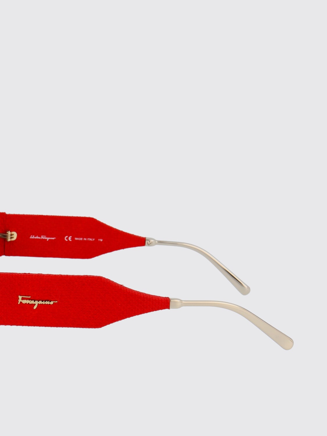 FERRAGAMO SUNGLASSES: Sunglasses woman Ferragamo, Red - Img 4