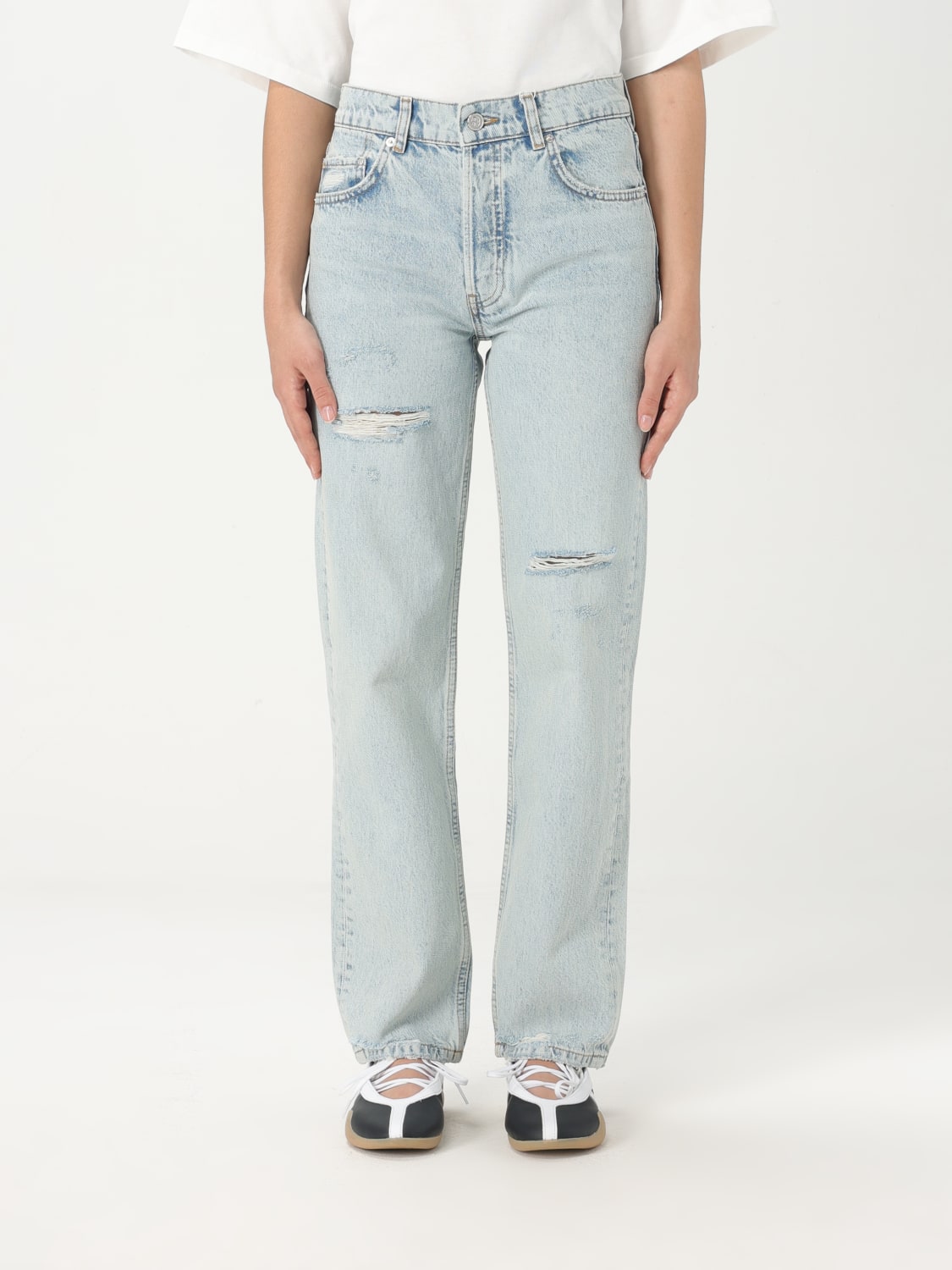 ANINE BING JEANS: Jeans woman Anine Bing, Blue - Img 1