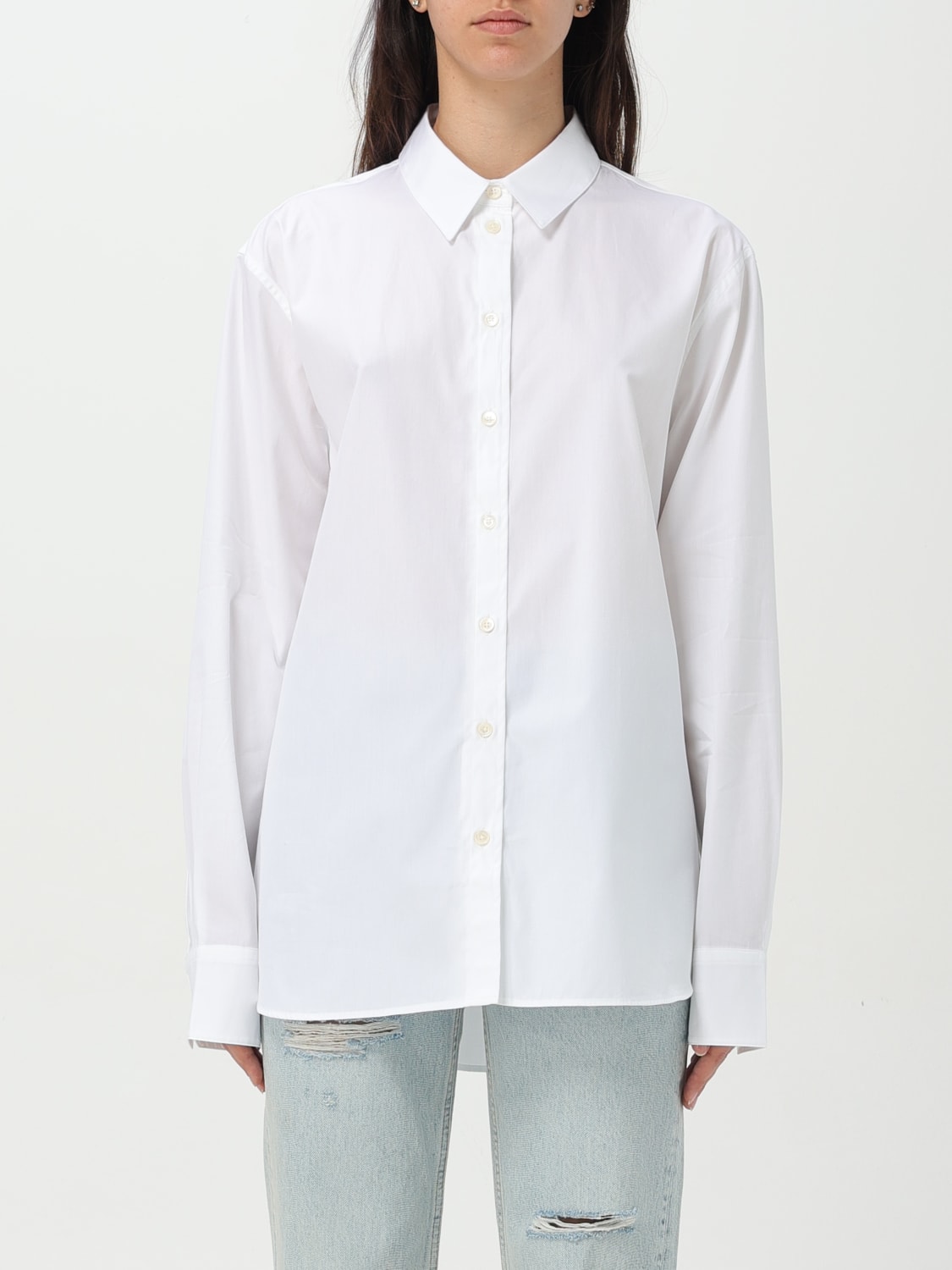 ANINE BING HEMDBLUSE: Hemdbluse damen Anine Bing, Weiß - Img 1