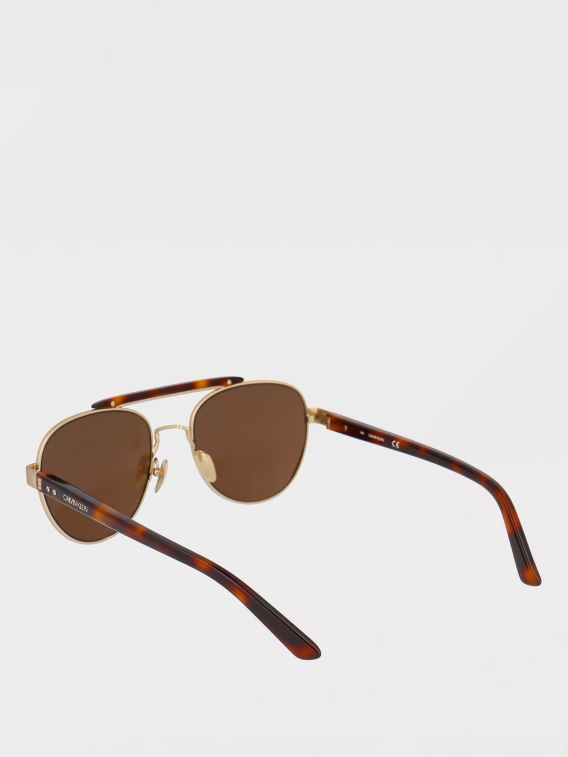 CALVIN KLEIN SUNGLASSES: Sunglasses men Calvin Klein, Brown - Img 3