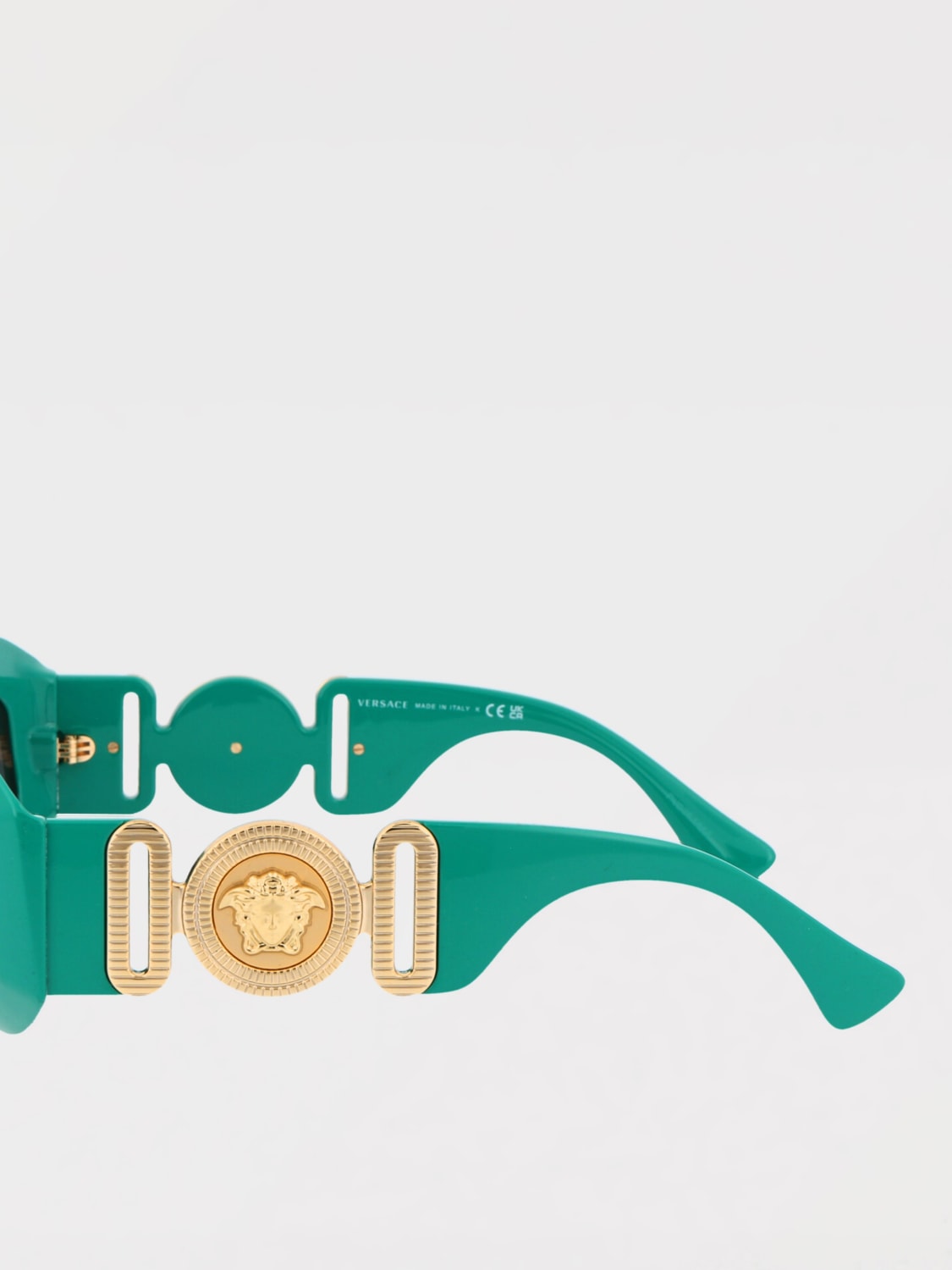 VERSACE GAFAS DE SOL: Gafas de sol hombre Versace, Verde - Img 4