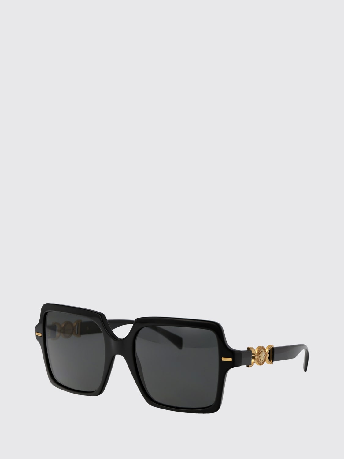 VERSACE OCCHIALI DA SOLE: Occhiali da sole 0VE4441 Versace in acetato , Nero - Img 1