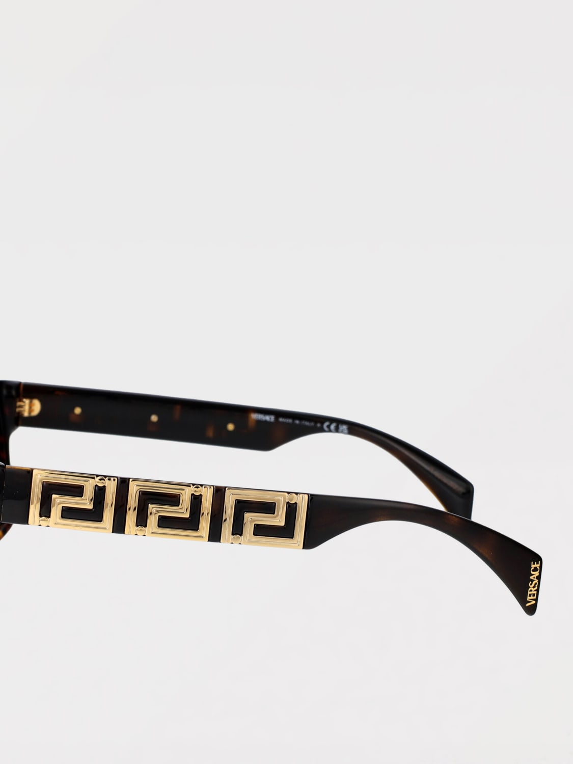 VERSACE OCCHIALI DA SOLE: Occhiali da sole 0VE4445 Versace in acetato , Marrone - Img 4