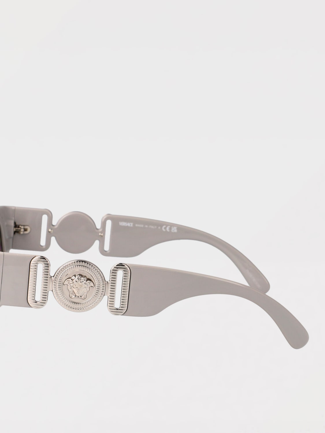 VERSACE SUNGLASSES: Sunglasses men Versace, Grey - Img 4