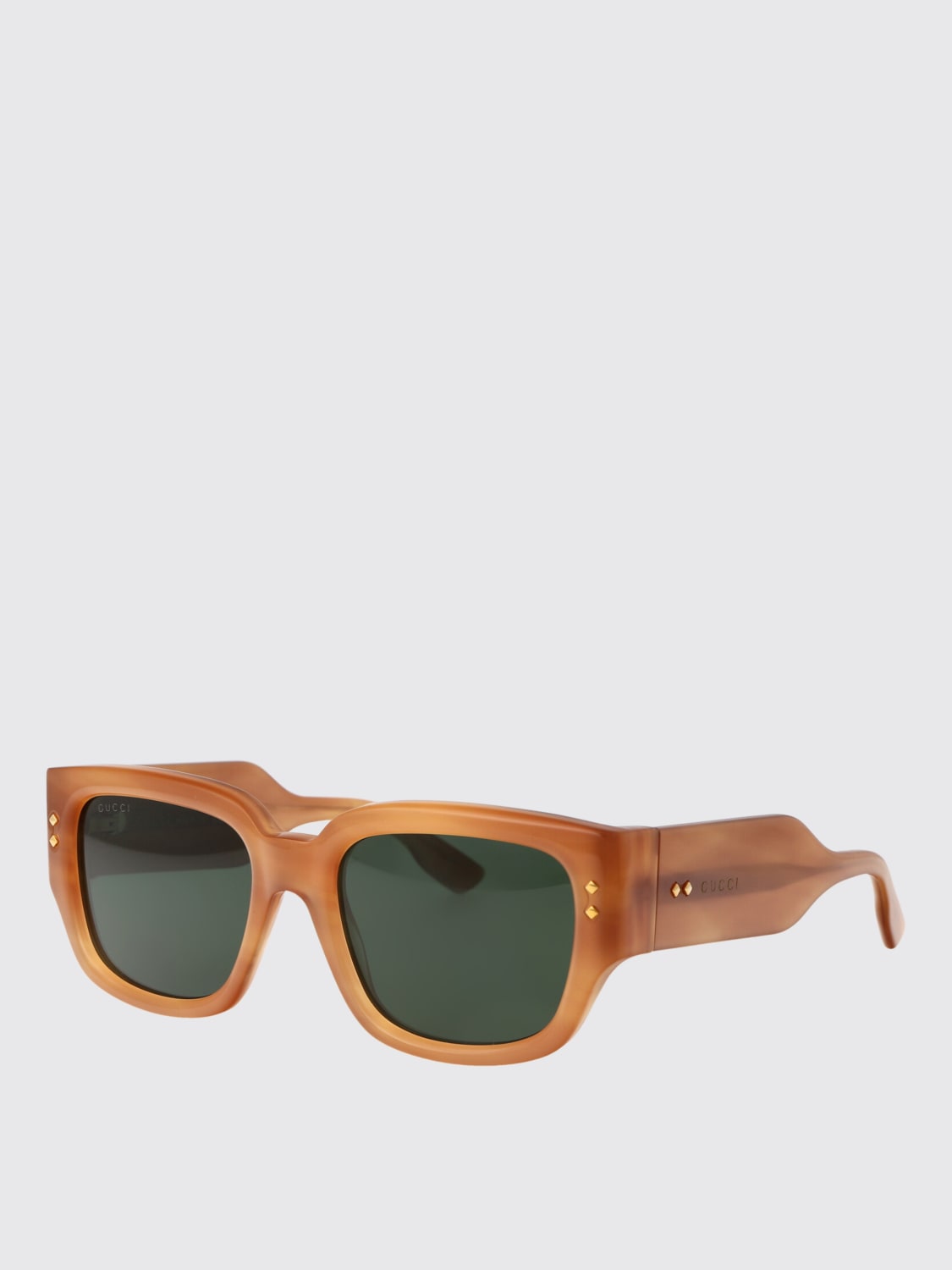 GUCCI SUNGLASSES: Sunglasses men Gucci, Brown - Img 1