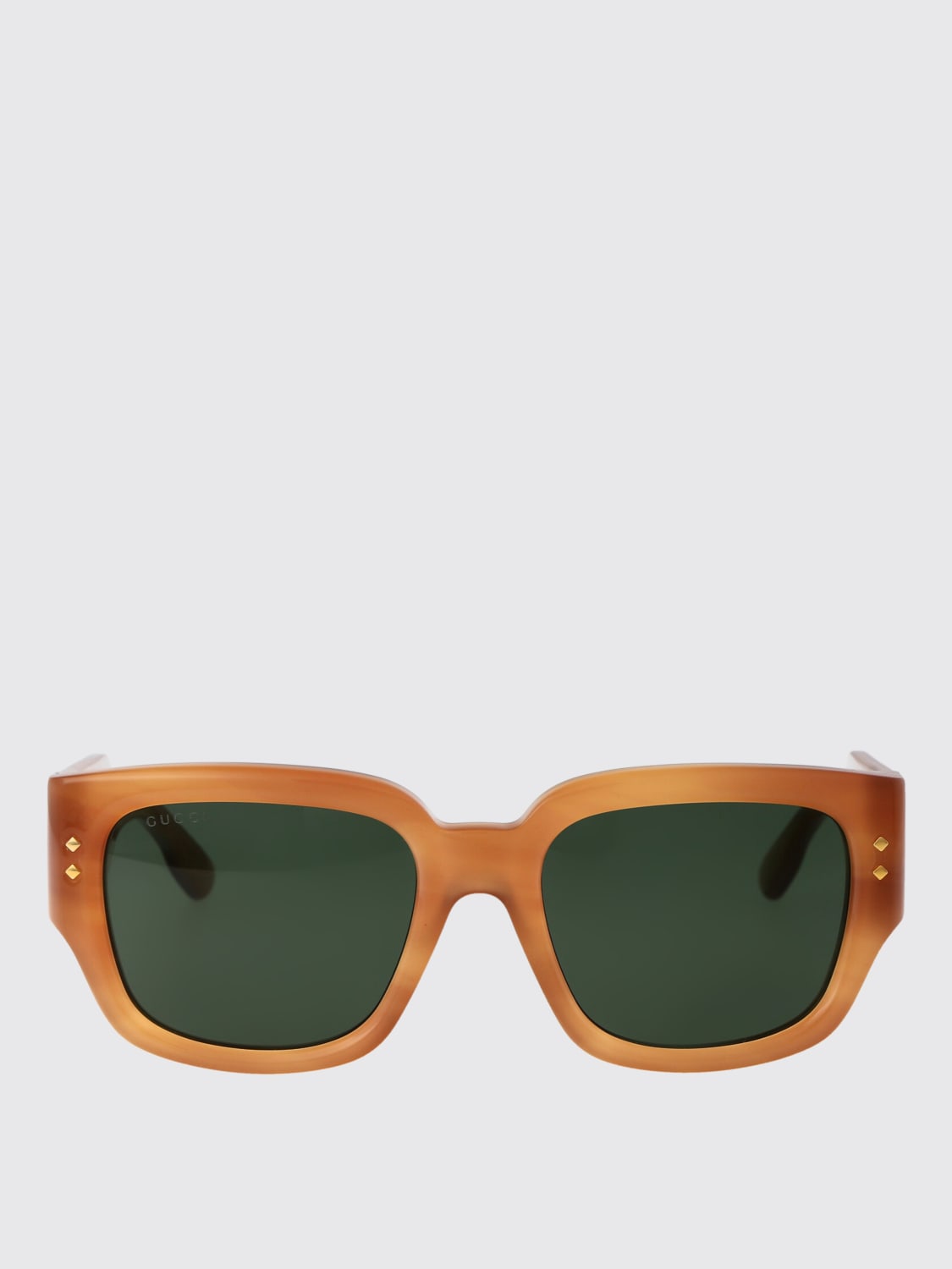 GUCCI SUNGLASSES: Sunglasses men Gucci, Brown - Img 2