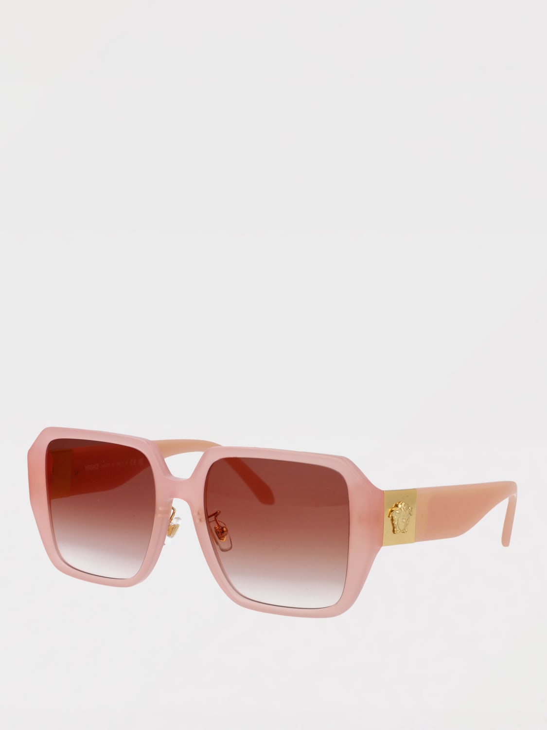 VERSACE OCCHIALI DA SOLE: Occhiali da sole 0VE4472D Versace in acetato , Rosa - Img 1