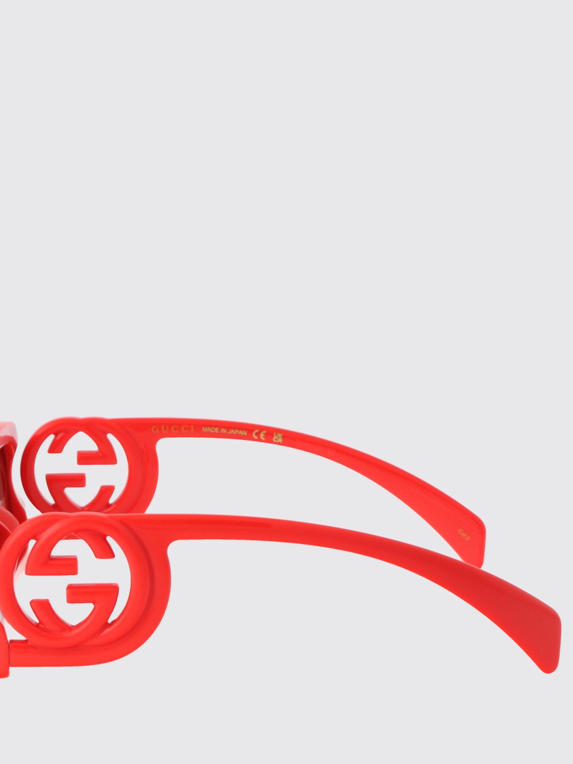 GUCCI SUNGLASSES: Sunglasses woman Gucci, Red - Img 3