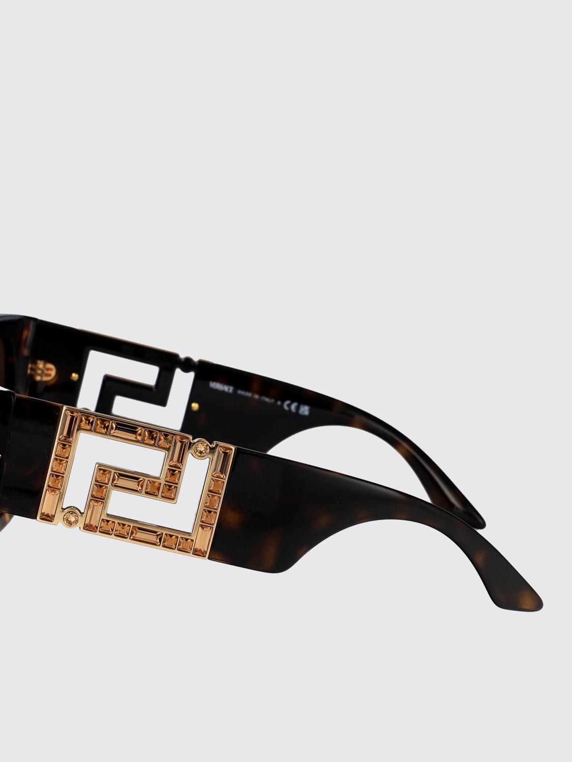 VERSACE SUNGLASSES: Sunglasses woman Versace, Brown - Img 4