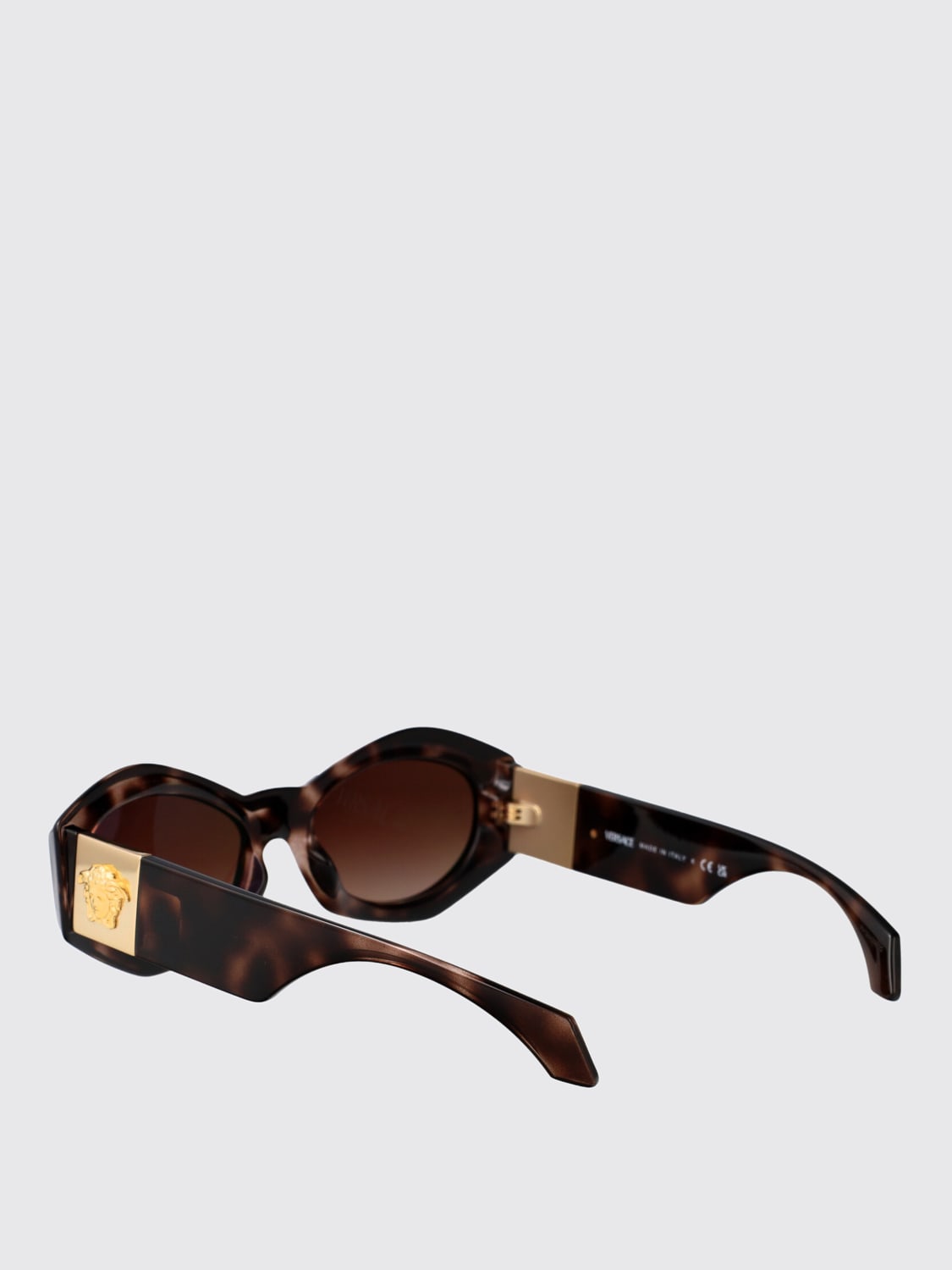 VERSACE OCCHIALI DA SOLE: Occhiali da sole 0VE4466U Versace in acetato , Marrone - Img 3