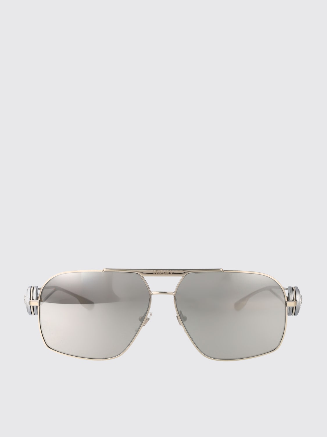 VERSACE GAFAS DE SOL: Gafas de sol hombre Versace, Plata - Img 2