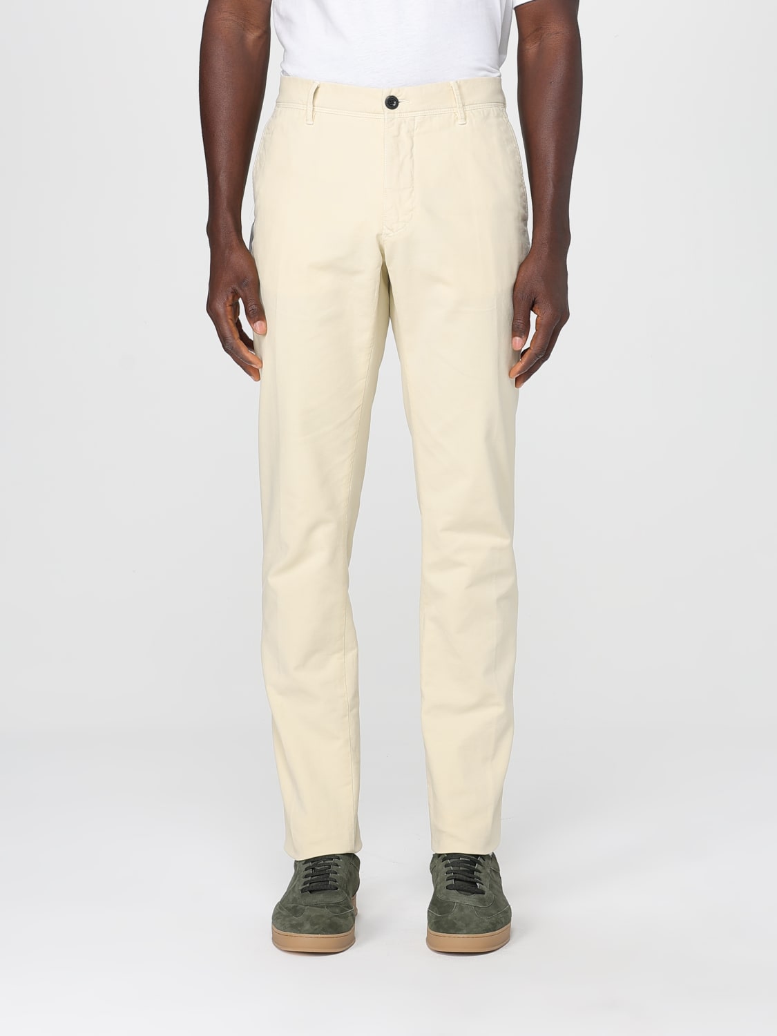 INCOTEX PANTS: Pants men Incotex, White - Img 1