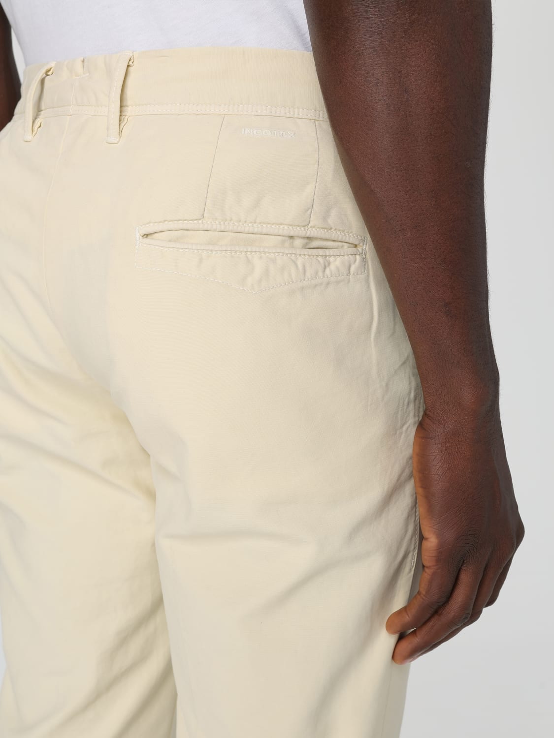 INCOTEX PANTS: Pants men Incotex, White - Img 3