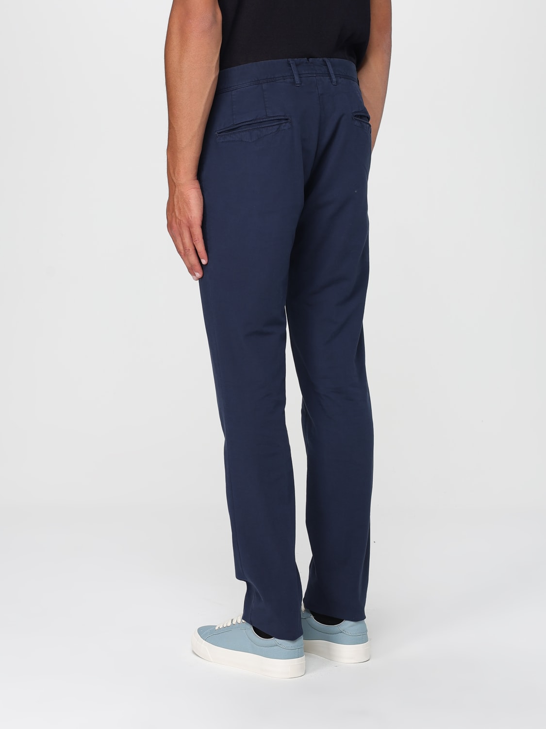 INCOTEX PANTALONE: Pantalone chino Incotex in cotone , Blue - Img 2