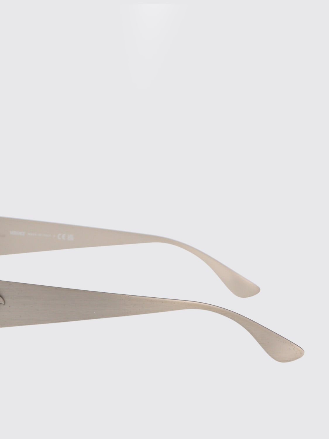 VERSACE OCCHIALI DA SOLE: Occhiali da sole Versace in metallo, Silver - Img 4