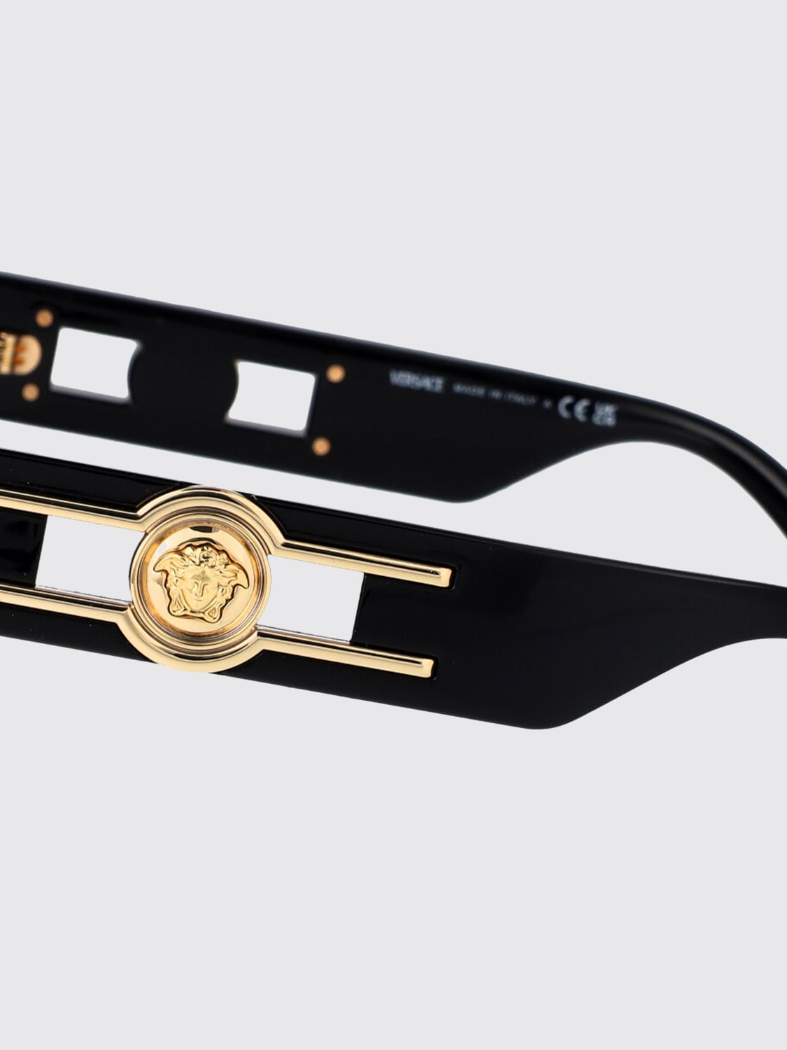 VERSACE OCCHIALI DA SOLE: Occhiali da sole 0VE4458 Versace in acetato , Marrone - Img 4