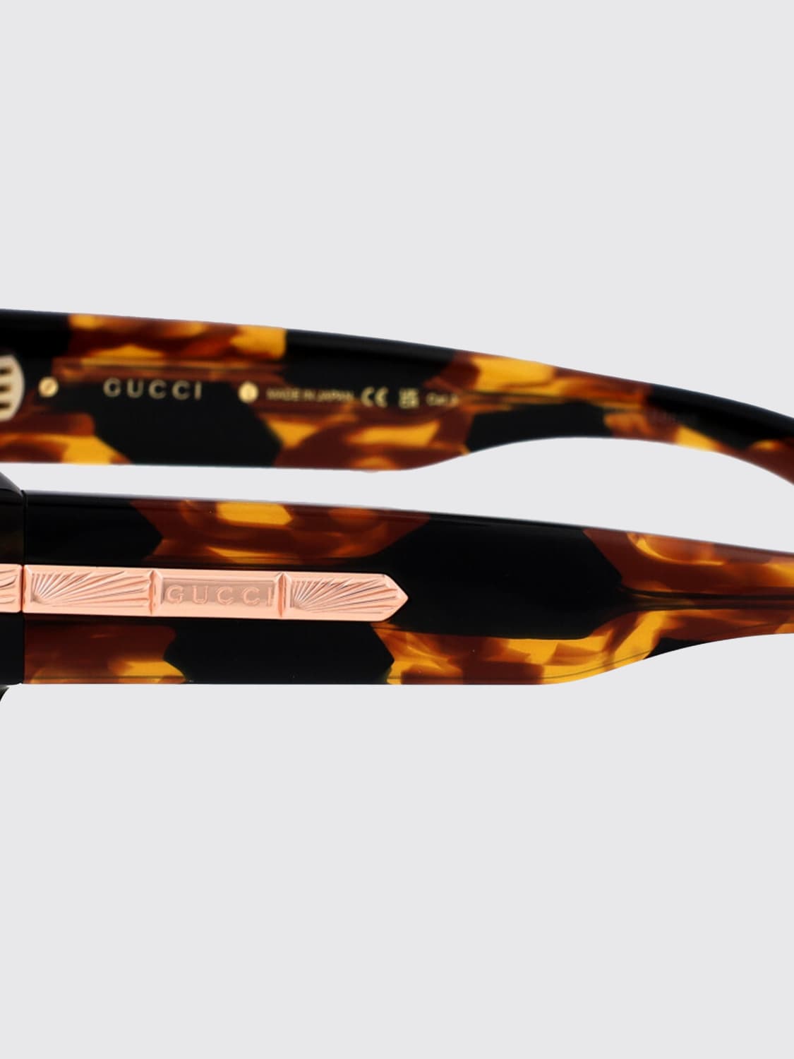 GUCCI GAFAS DE SOL: Gafas de sol hombre Gucci, Marrón - Img 4