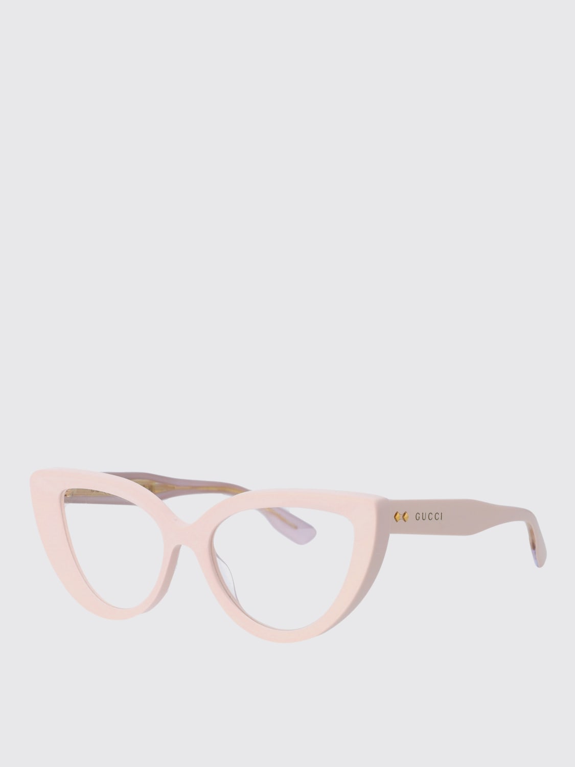 GUCCI OPTICAL FRAMES: Optical frames woman Gucci, White - Img 1