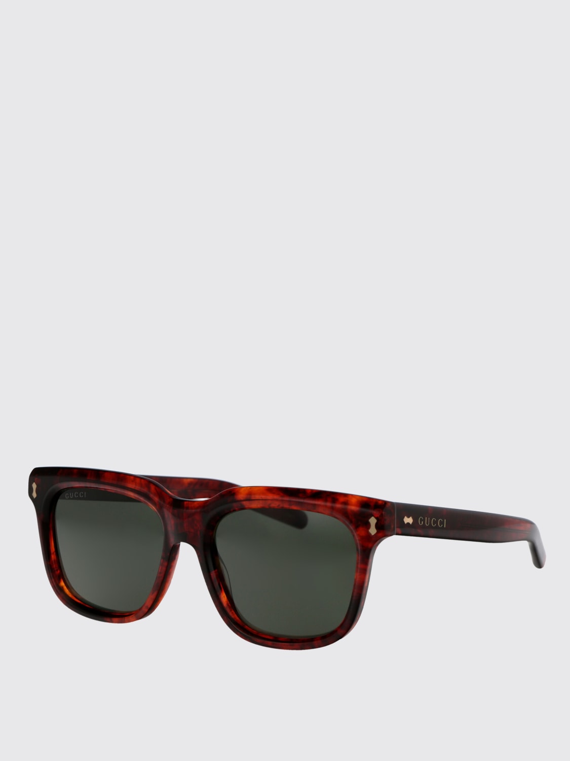 GUCCI SUNGLASSES: Sunglasses men Gucci, Brown - Img 1