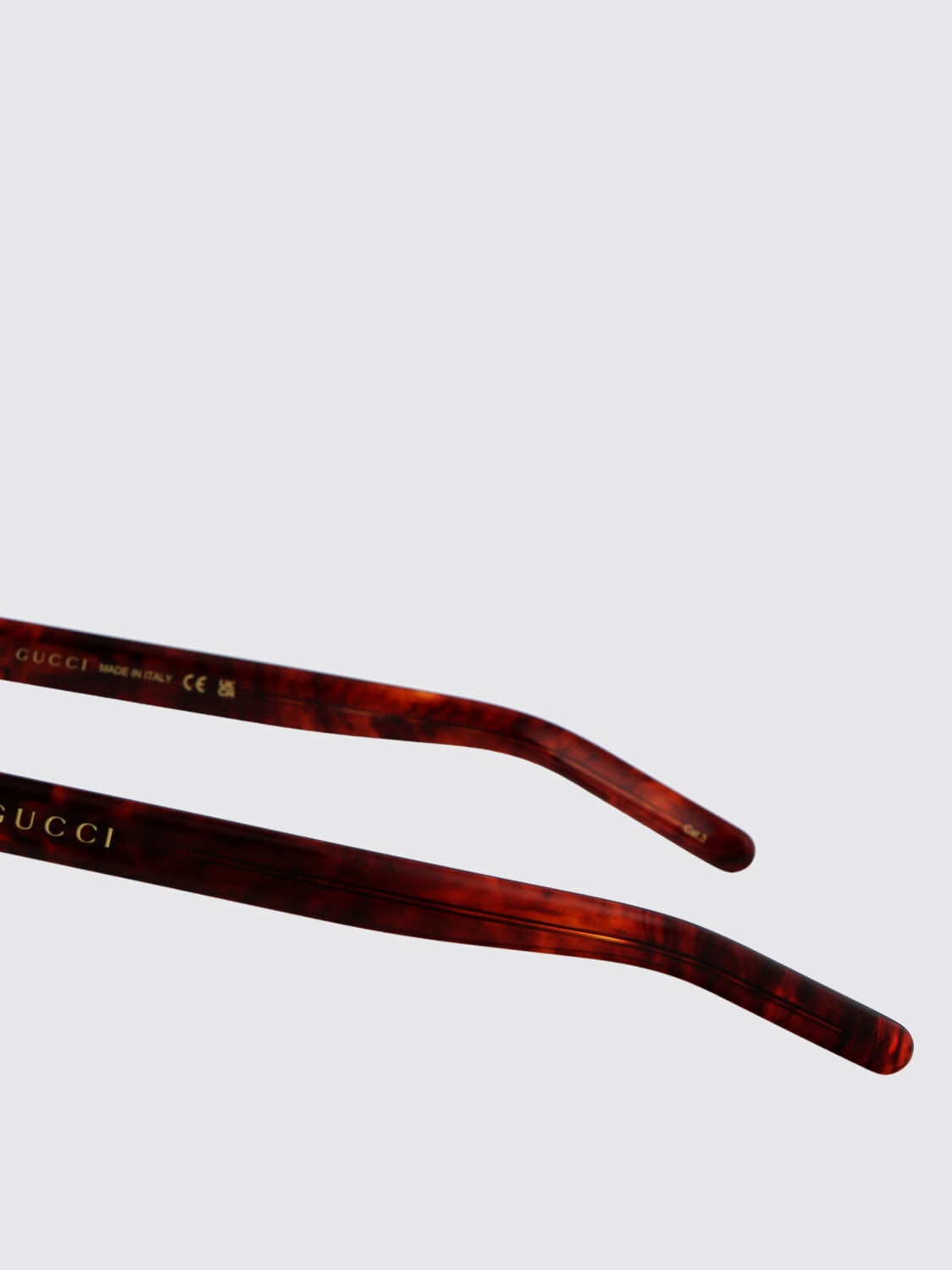 GUCCI SUNGLASSES: Sunglasses men Gucci, Brown - Img 4