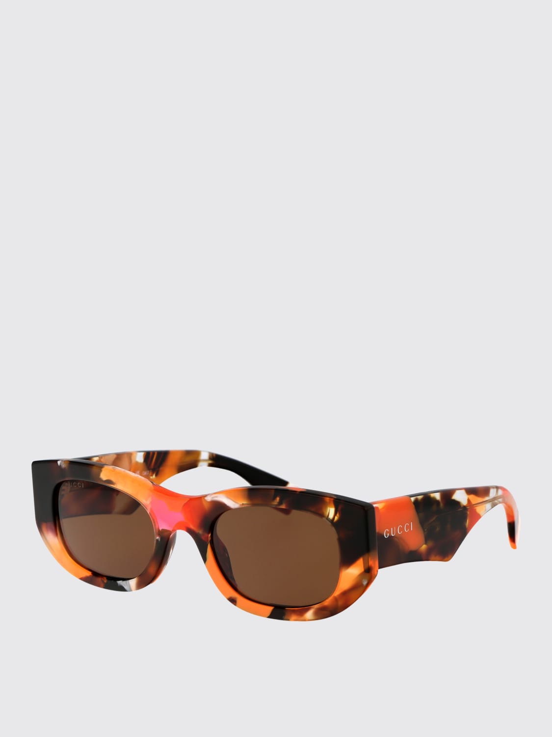 GUCCI SUNGLASSES: Sunglasses woman Gucci, Orange - Img 1