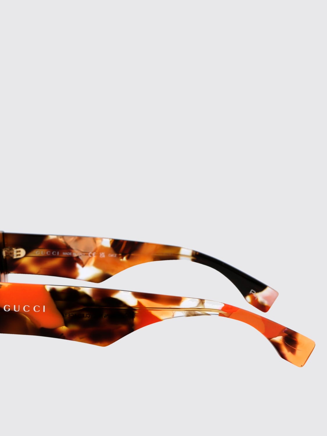 サングラス GUCCI Woman Sunglasses Orange GG1627S 001 GG1627S sunglasses Orange | SmartBuyGlasses US