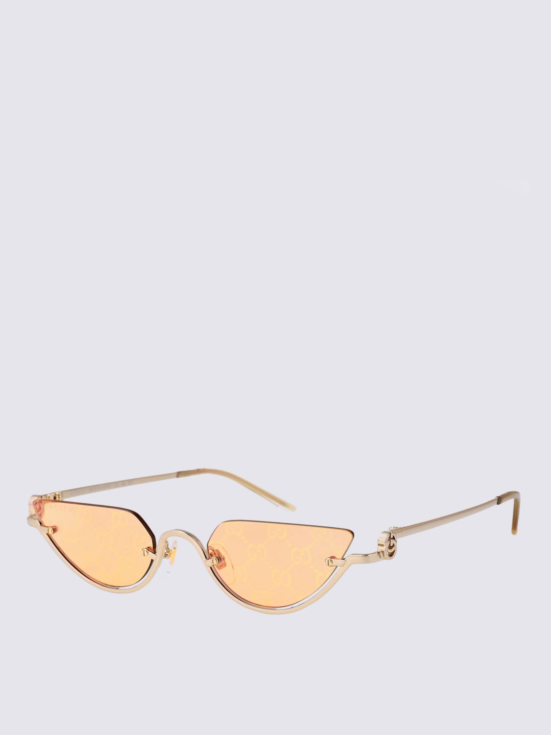 GUCCI SUNGLASSES: Sunglasses woman Gucci, Gold - Img 1