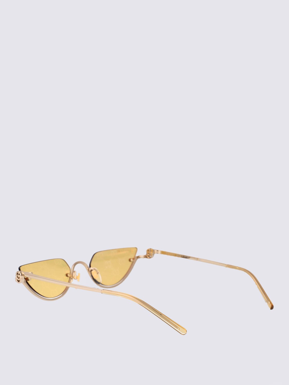 GUCCI SUNGLASSES: Sunglasses woman Gucci, Gold - Img 3