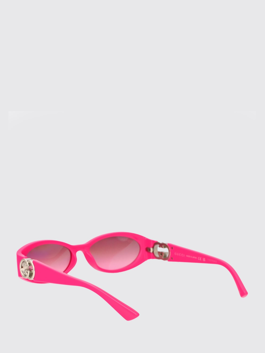 GUCCI SUNGLASSES: Sunglasses woman Gucci, Fuchsia - Img 3